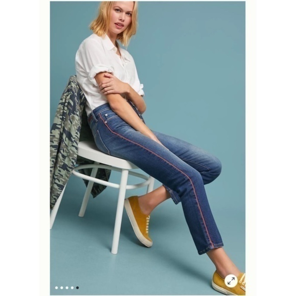 Anthropologie Pilcro and the letterpress relaxed straight jeans - Picture 3 of 9
